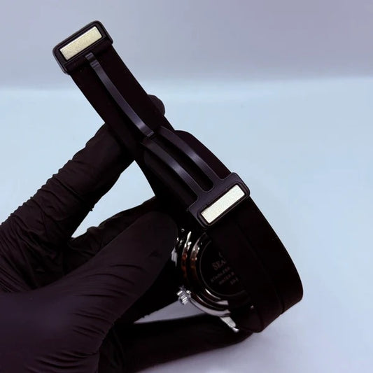 Ferrari wheel blue silicon strap